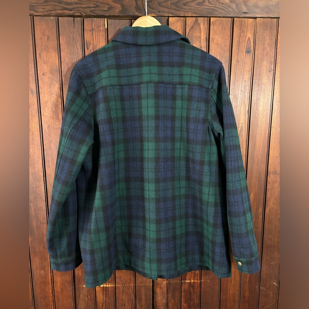 Pendleton NWT Wool Classic Tartan Traditional Women’s Equestrian Chore Coat XL - Picture 2 of 16